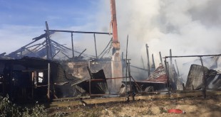 Incendiu gospodărie Mioveni - Racoviță (2)