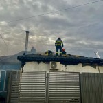 Incendiut la un depozit materiale în comuna Bradu (2)