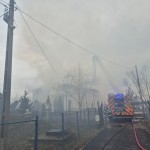 Incendiu izbucnit la acoperișul unei biserici din comuna Albota (5)