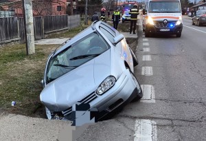 Accident cu două victime în comuna Bascov