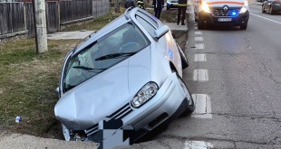 Accident cu două victime în comuna Bascov