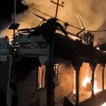 Incendiu casă bătrânească Berevoești (2)