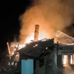 Incendiu casă bătrânească Berevoești (3)