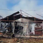 Incendiu izbucnit într-o gospodărie din comuna Ciofrangeni (4)