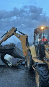 Incendiu hală CET-Bradu (3)