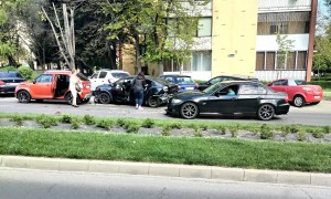 Accident Pitești,Calea București (2)