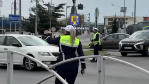 Polițiștii rutieri, prezenți în zonele aglomerate (3)