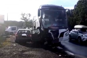 Accident Cotmeana, DN 7, satul Zamfirești (1)