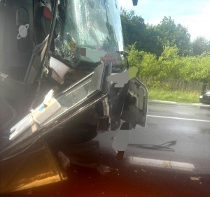 Accident Cotmeana, DN 7, satul Zamfirești (2)