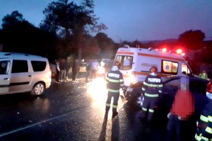 Accident cu trei victime