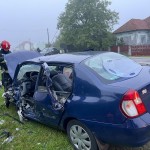 Accident rutier pe DN 7C, în Merișani (1)