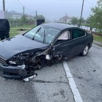 Accident rutier pe DN 7C, în Merișani (2)