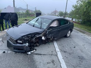Accident rutier pe DN 7C, în Merișani (2)