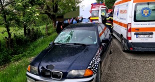 Accident rutier în comuna Mihăești