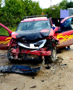 Accident rutier în comuna Uda (1)