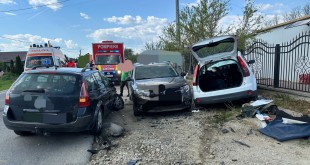 Accident rutier în municipiul Curtea de Argeș