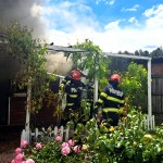 Incendiu izbucnit într-o gospodărie din cartierul Trivale (1)