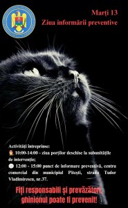 Marți 13, Ziua informării preventive