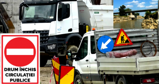 Se inchide podul de la Valea Danului