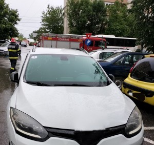 Trotinetă electrică -accident- Nicolae Bălcescu