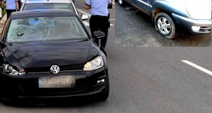 A distrus anvelopele unei maşini