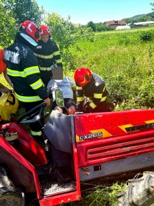 Bărbat surprins tractor Micești (1)