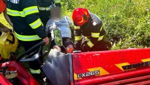 Bărbat surprins tractor Micești (2)