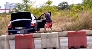 Femeia agresată și amenințată pe marginea drumului