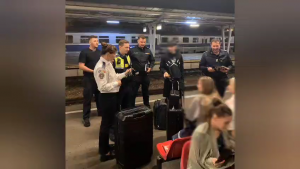 Acțiune în Gara Pitești (1)