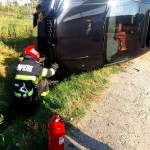 Autoturism răsturnat Călinești (2)