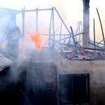 Incendiu gospodărie Lerești (1)