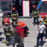 Motociclist atacat de urs (Transfăgărășan) (3)