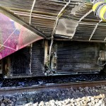 incendiu tren arges (1)