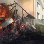 Incendiu anexa Câmpulung (1)
