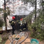 Incendiu lângă biserica Mavrodolu (1)