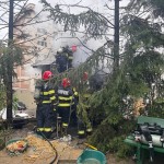 Incendiu lângă biserica Mavrodolu (2)