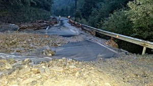 Viitură în zona Piscu Negru -Transfăgărășan (3)