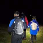 acțiunea de coborâre a turiștilor - Nucșoara (3)