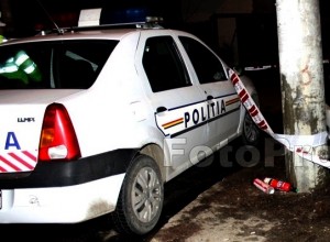 avarii unui echipaj de poliție