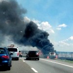 incendiu auto A1 (2)