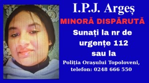 minoră disparută călinești