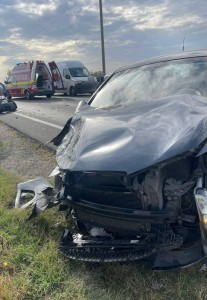 Accident rutier în comuna Albota