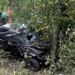 Autoturism prăbușit în râpă Dragoslavele (1)