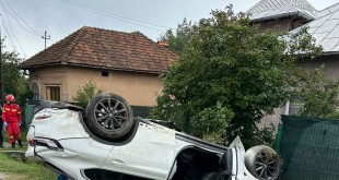 Autoturism rasturnat Bălilești