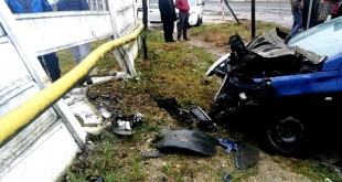 Branșament de gaz rupt