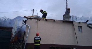 Incendiu casă Valea Mare Pravăț (1)