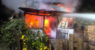 Incendiu locuință Vale Mare Pravăț