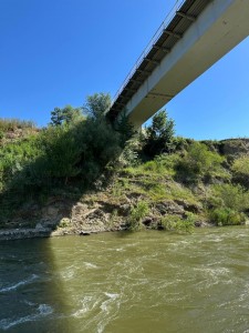 podul din comuna Căteasca