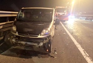 Accident rutier A1, km 110 (1)