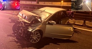 Accident rutier A1, km 110 (3)